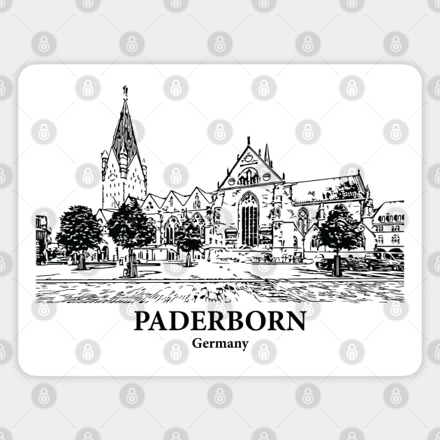 Paderborn - Germany Magnet by Lakeric